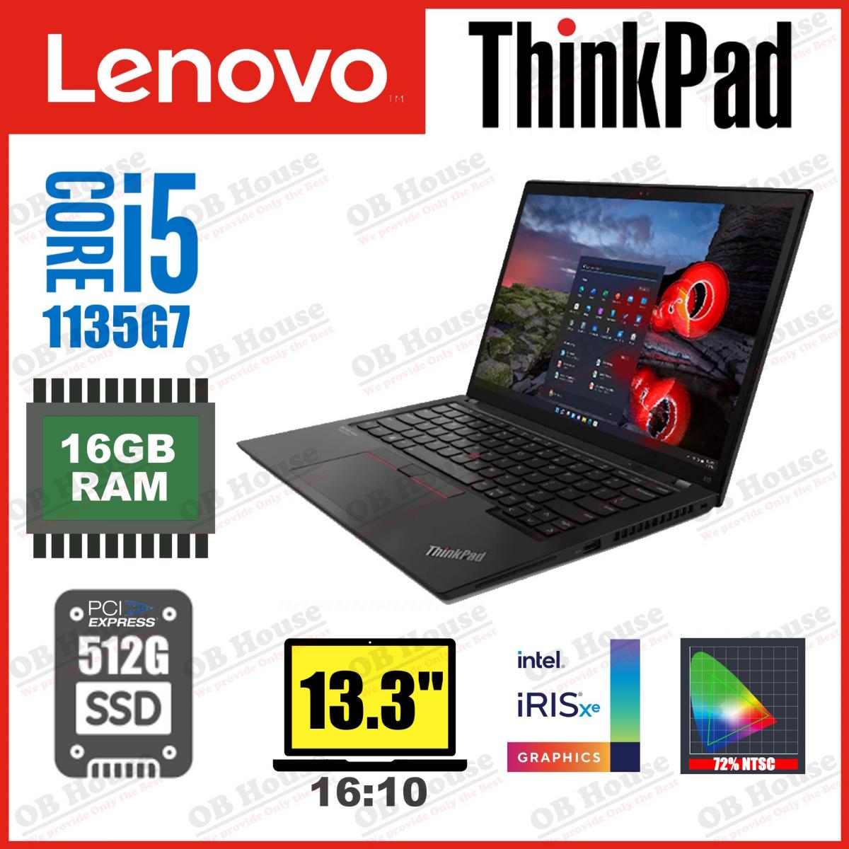 ThinkPad X13 Gen 2 13.3吋 i5-1135G7 16GB 512GB SSD 手提電腦 (20WKS00R00) - 高質陳列品