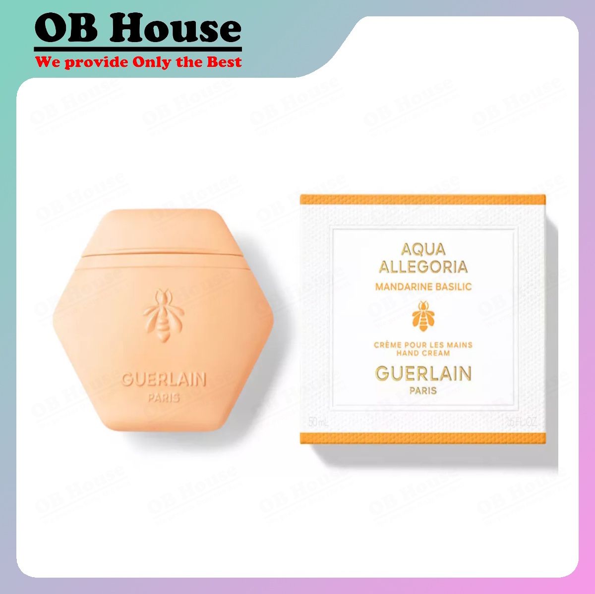 Guerlain AQUA ALLEGORIA 花草水語 Mandarine Basilic 陽光甜橘香調保濕護手霜 50ml