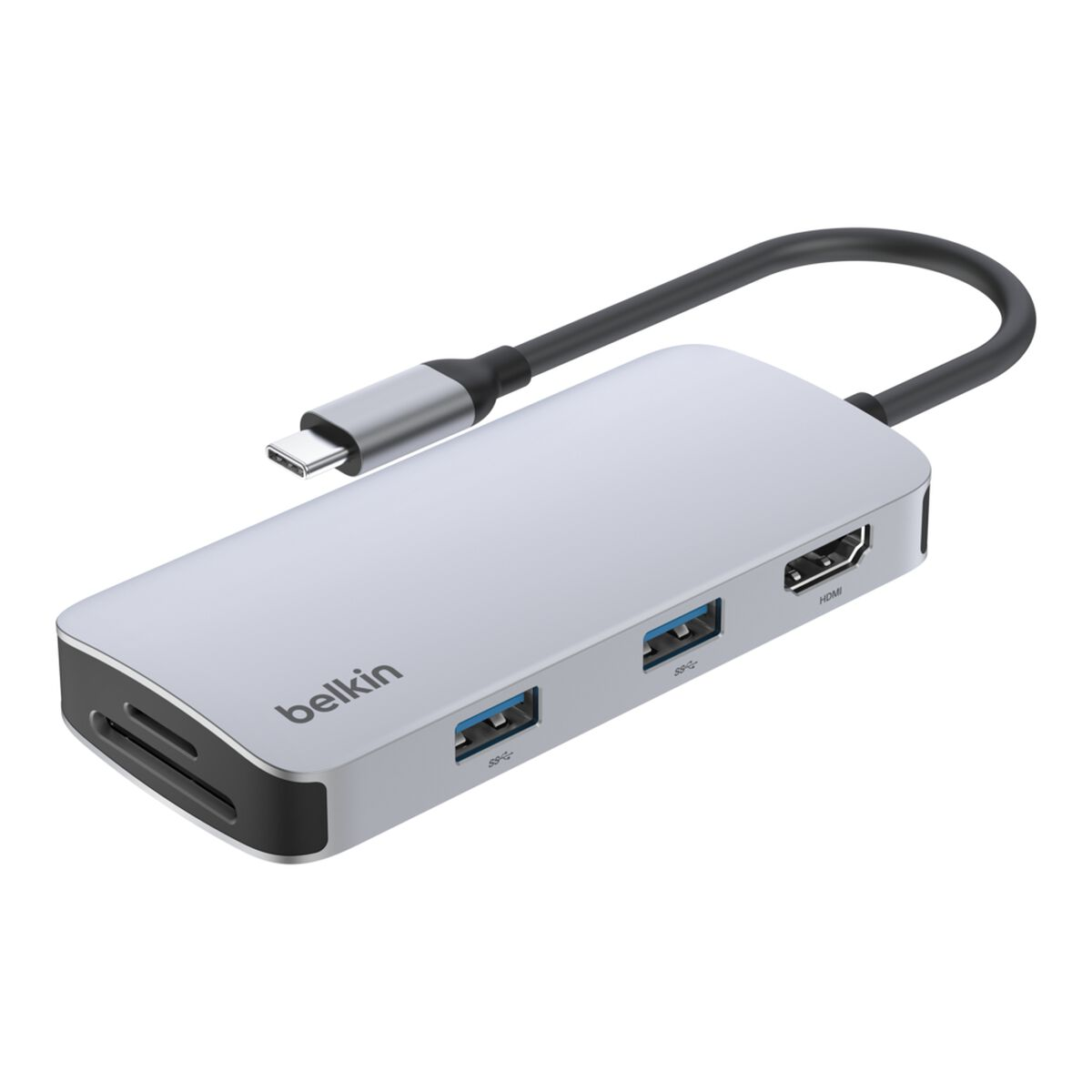 Connect USB-C 5 合 1 多連接埠轉接器/集線器 (AVC007fqSGY-V2)
