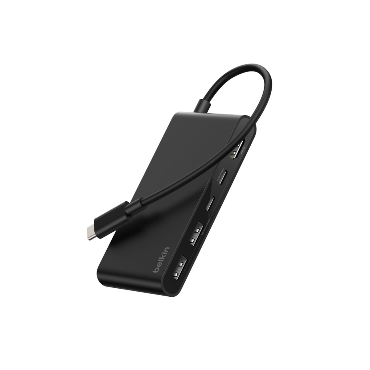 Connect USB-C 5合1 集線器 (100W / 雙USB-C / 雙USB-A / HDMI) (AVC022fqBK)