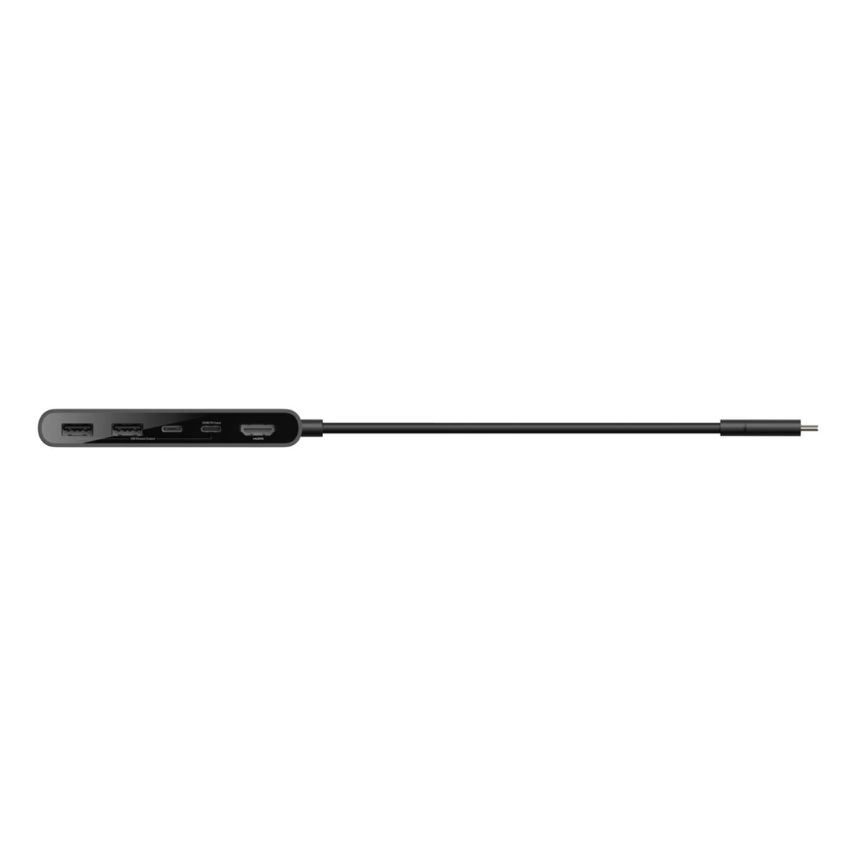 Connect USB-C 5合1 集線器 (100W / 雙USB-C / 雙USB-A / HDMI) (AVC022fqBK)