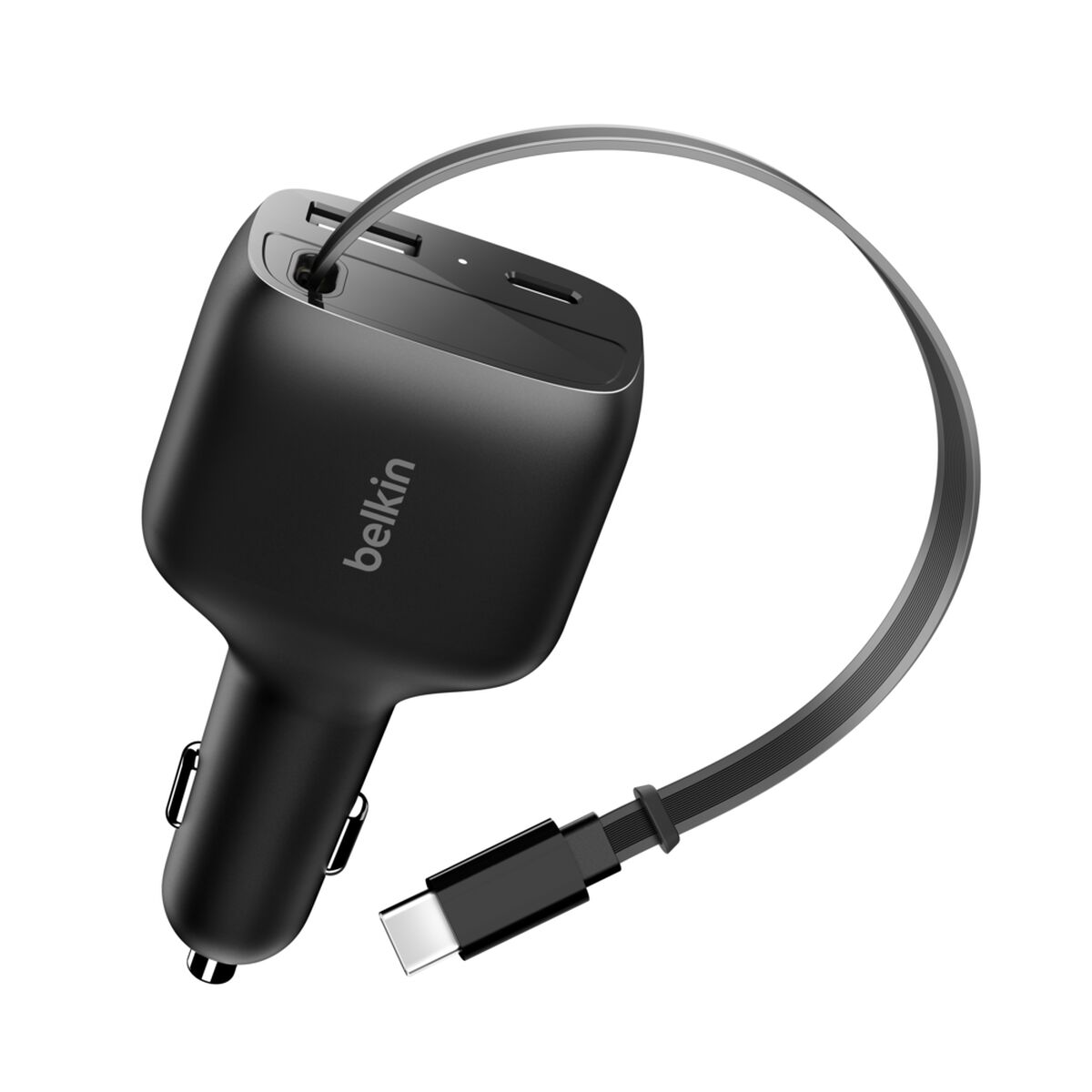 BoostCharge 伸縮型車用充電器 75W (CCC001fqBK)