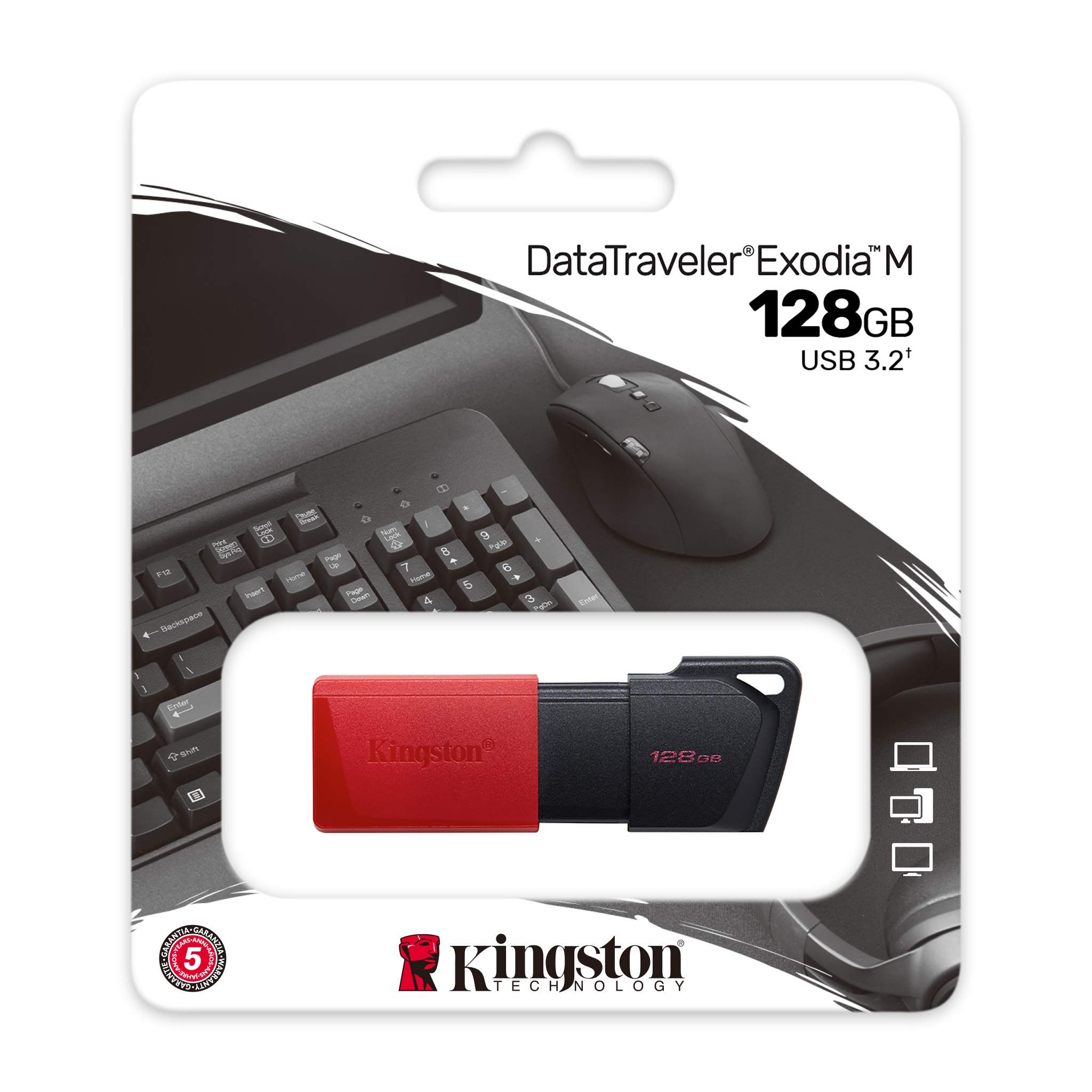 DataTraveler® Exodia M USB 隨身碟 (DTXM)