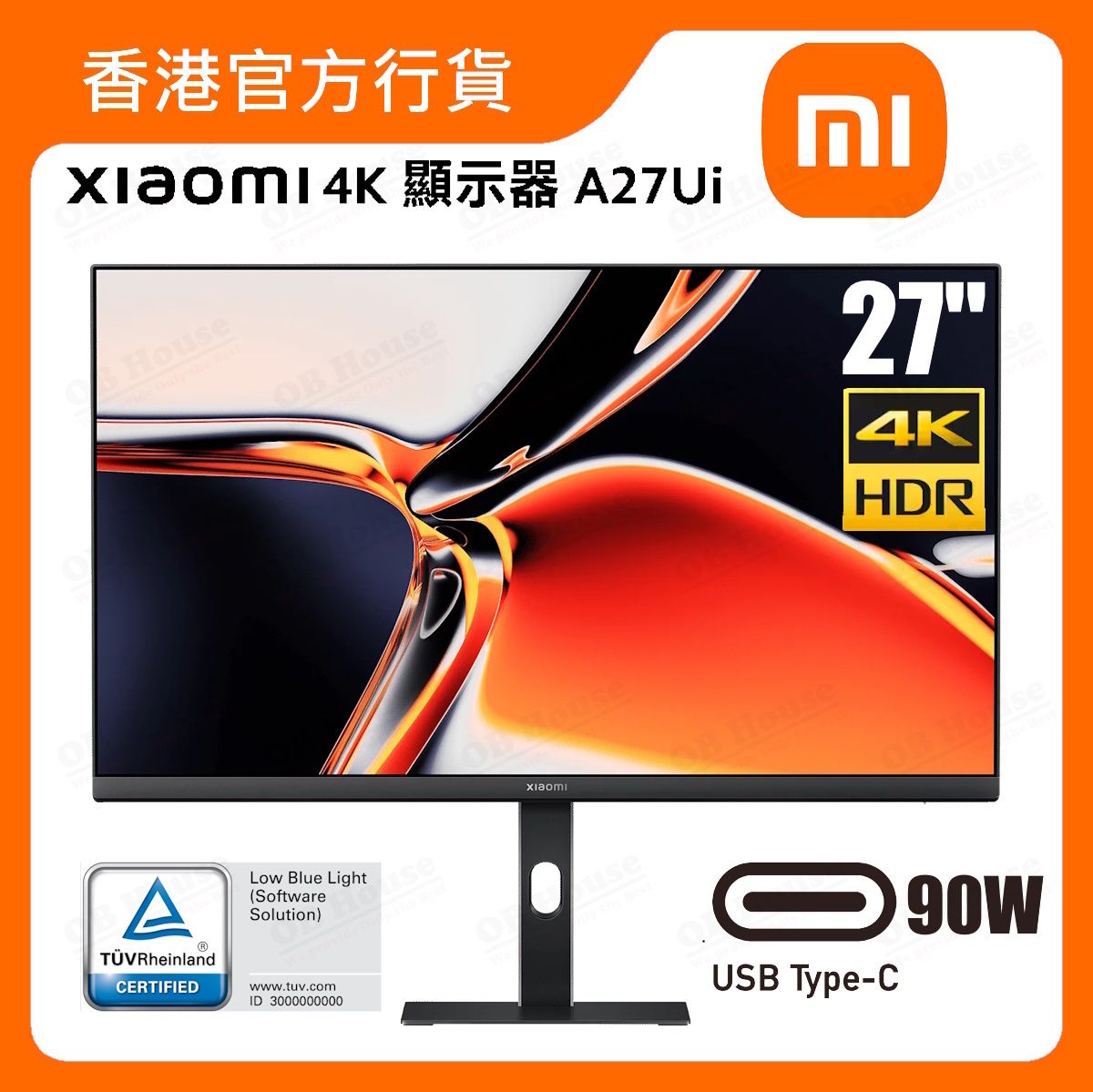 Xiaomi 4K 顯示器 A27Ui (ELA6225UK)