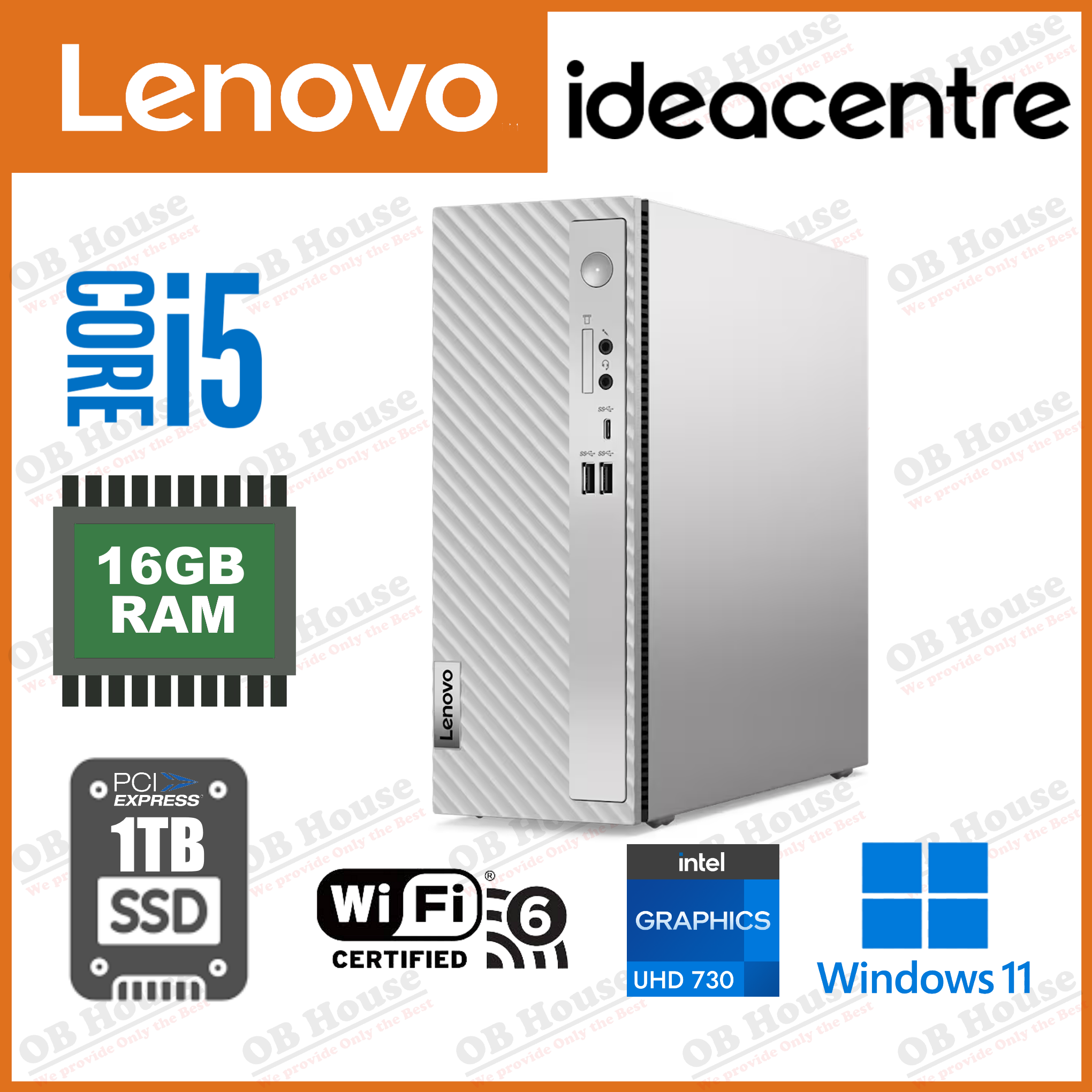 IdeaCentre 3 07IRB8 i5-14400/16GB/1TB SSD (90VT004MHH)