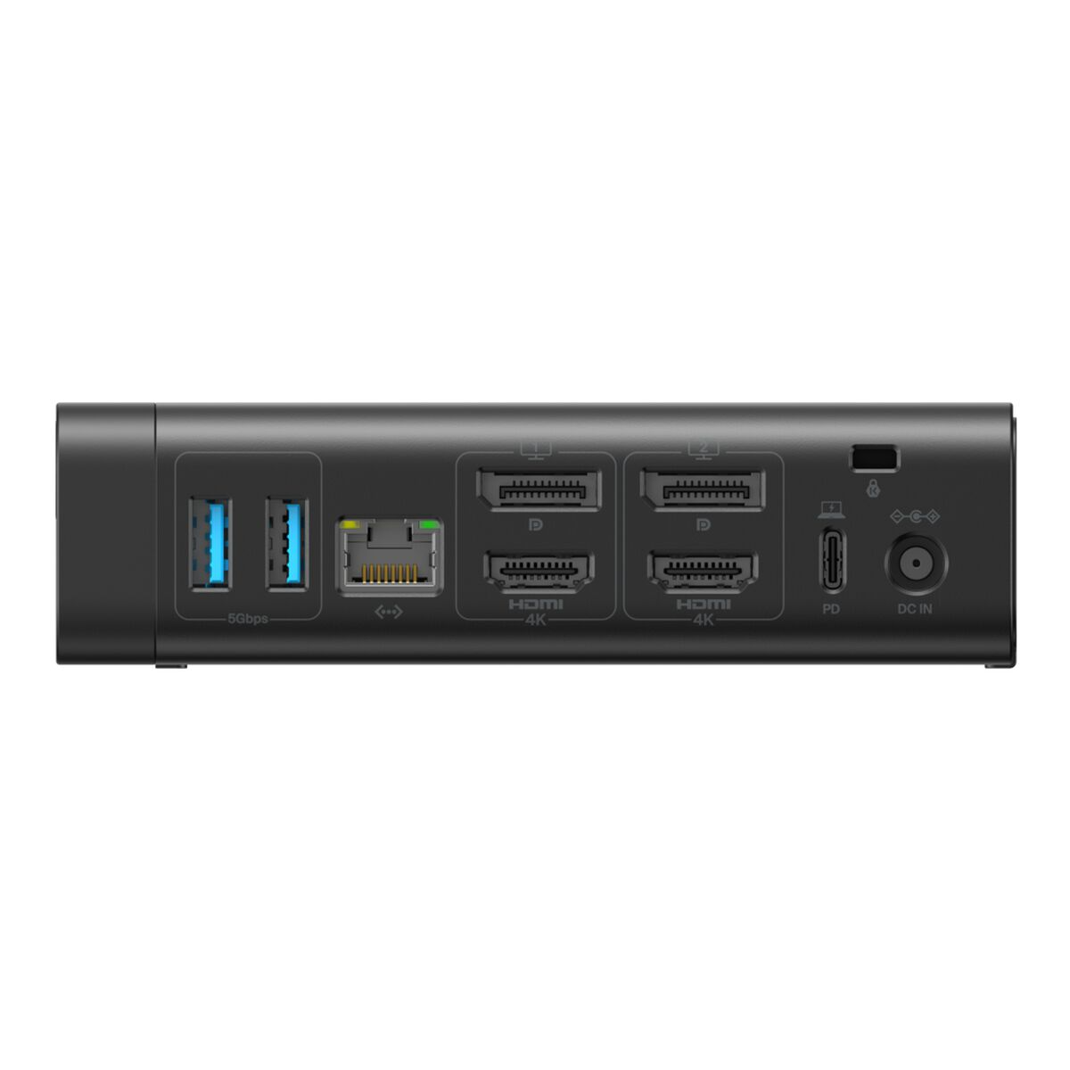 Connect USB-C 14合1 雙螢幕顯示器擴展基座 (INC025qcBK)