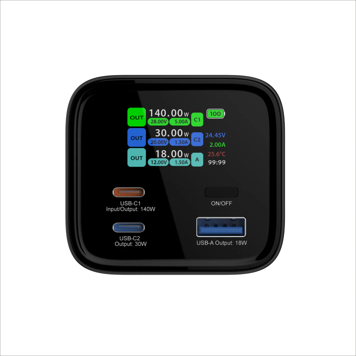 Mount Parker 2 - 140W PD3.1 27000mAh - 極速行動電源 (VPPB-HV140WG1-27BK)
