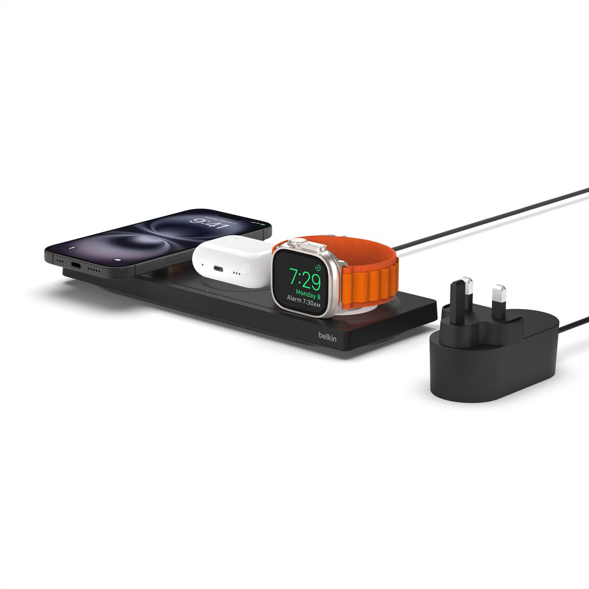 BOOST↑CHARGE PRO MagSafe 的 3 合 1 無線充電板 (WIZ016)