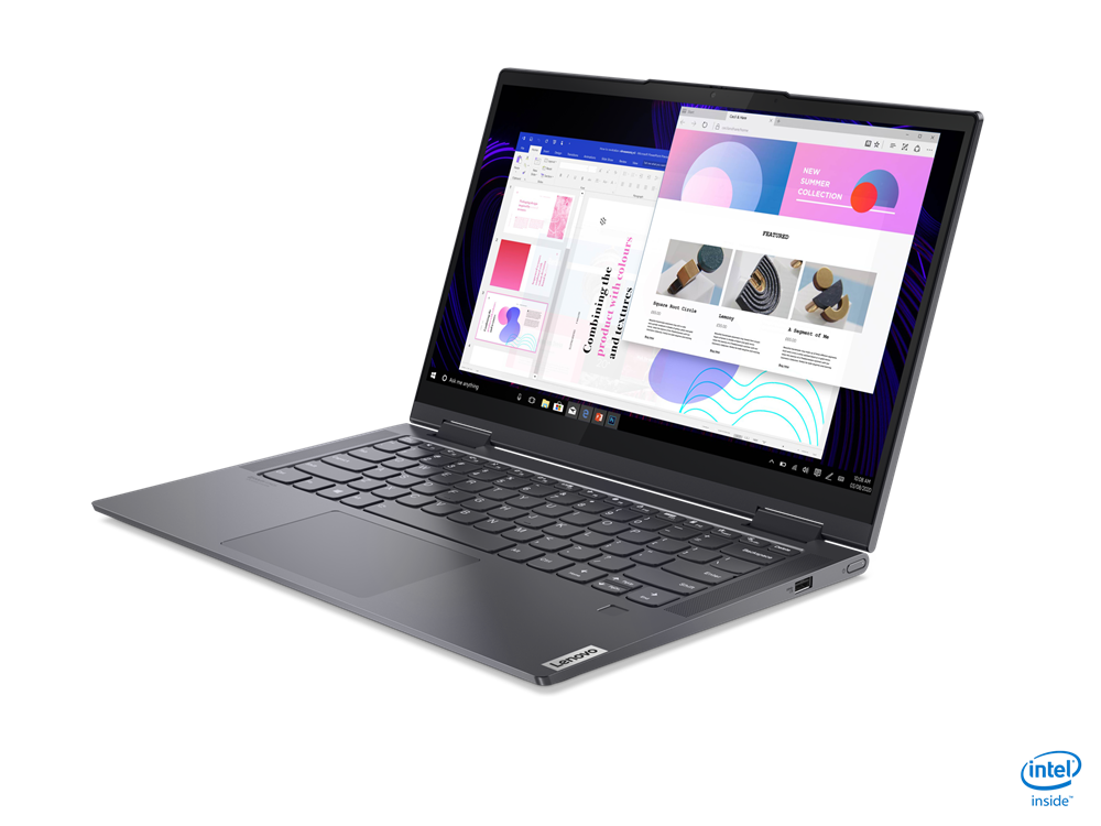 Yoga 7i 11代i5-1135G7 16GB 512GB SSD 2 合 1 筆記簿型電腦 (82BH001WHH) - 極新開箱機