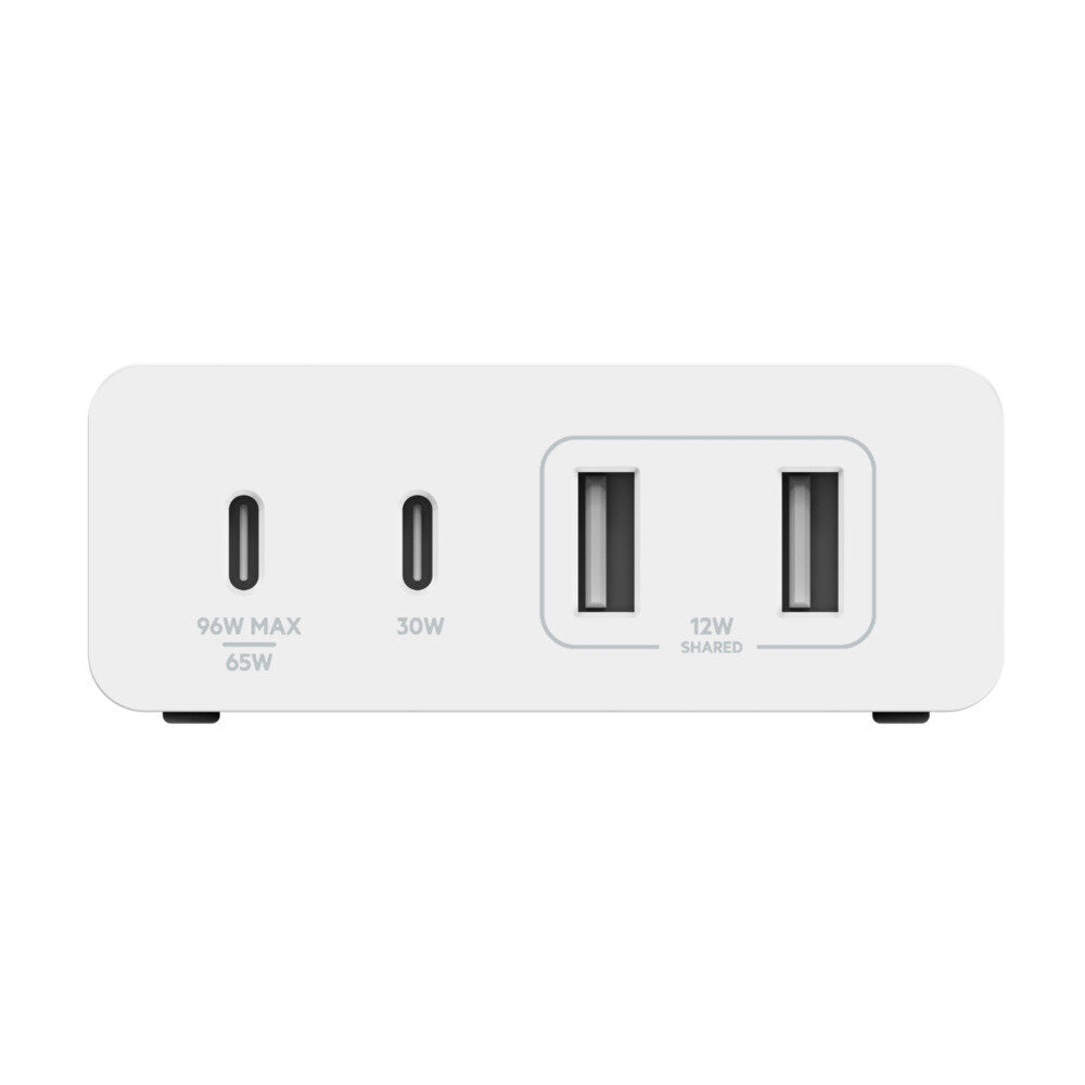 BOOST↑CHARGE PRO 108W 4-Port GaN 充電器 (WCH010myWH)