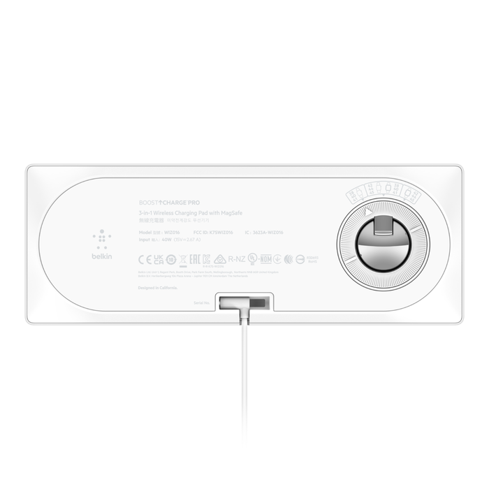BOOST↑CHARGE PRO MagSafe 的 3 合 1 無線充電板 (WIZ016)