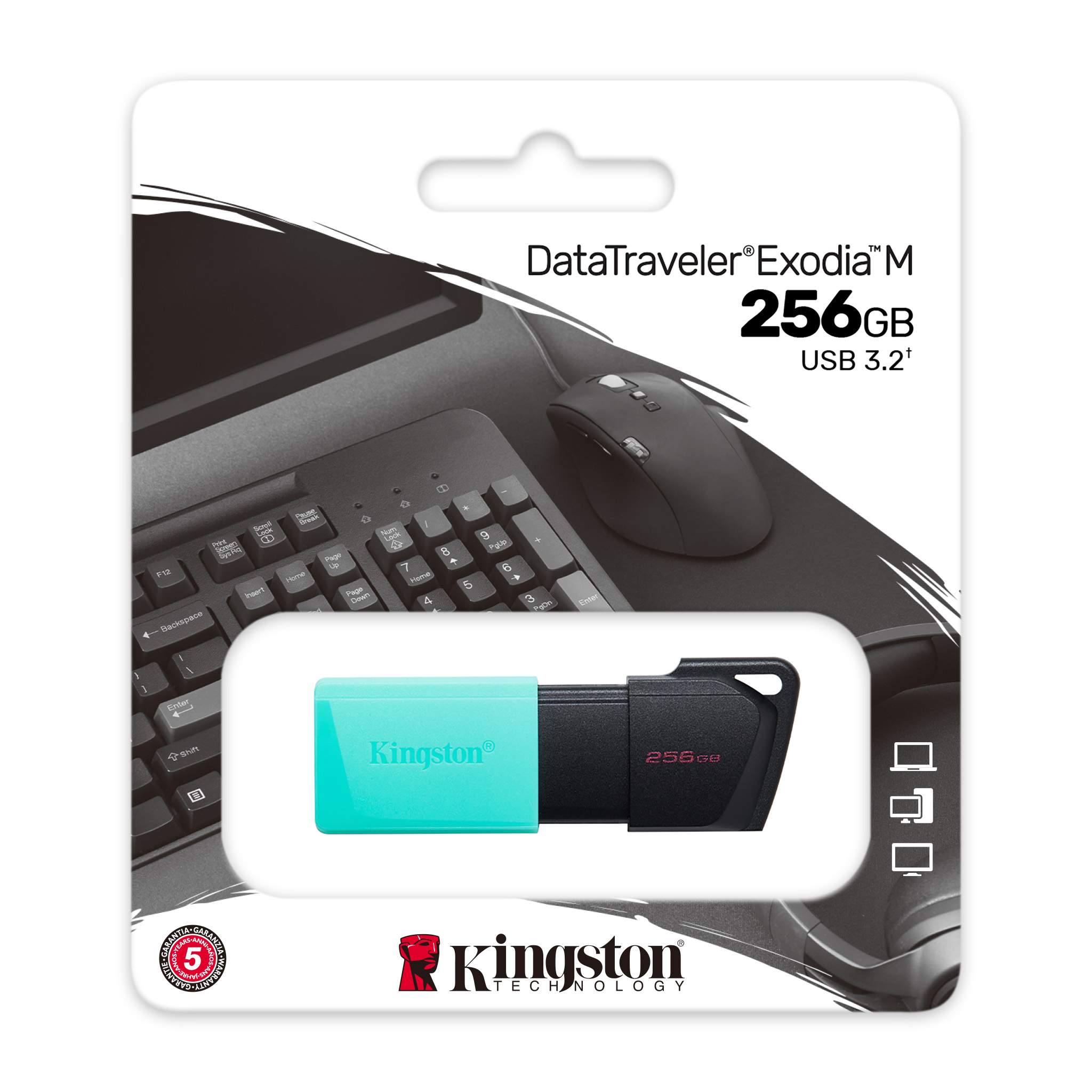 DataTraveler® Exodia M USB 隨身碟 (DTXM)