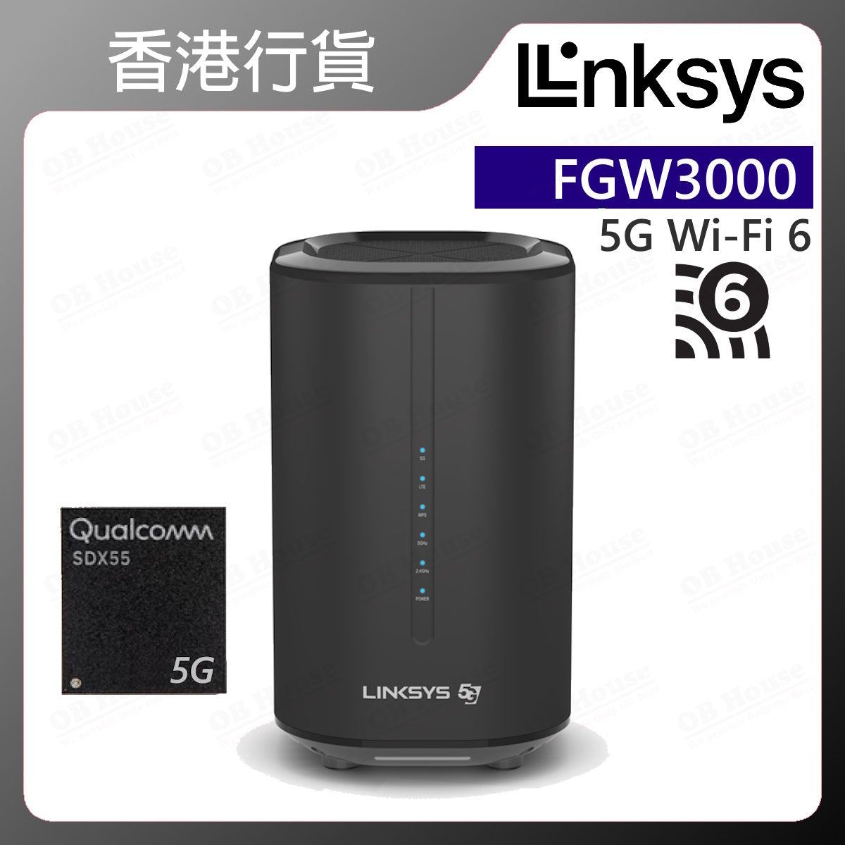 FGW3000 5G WiFi 6 路由器