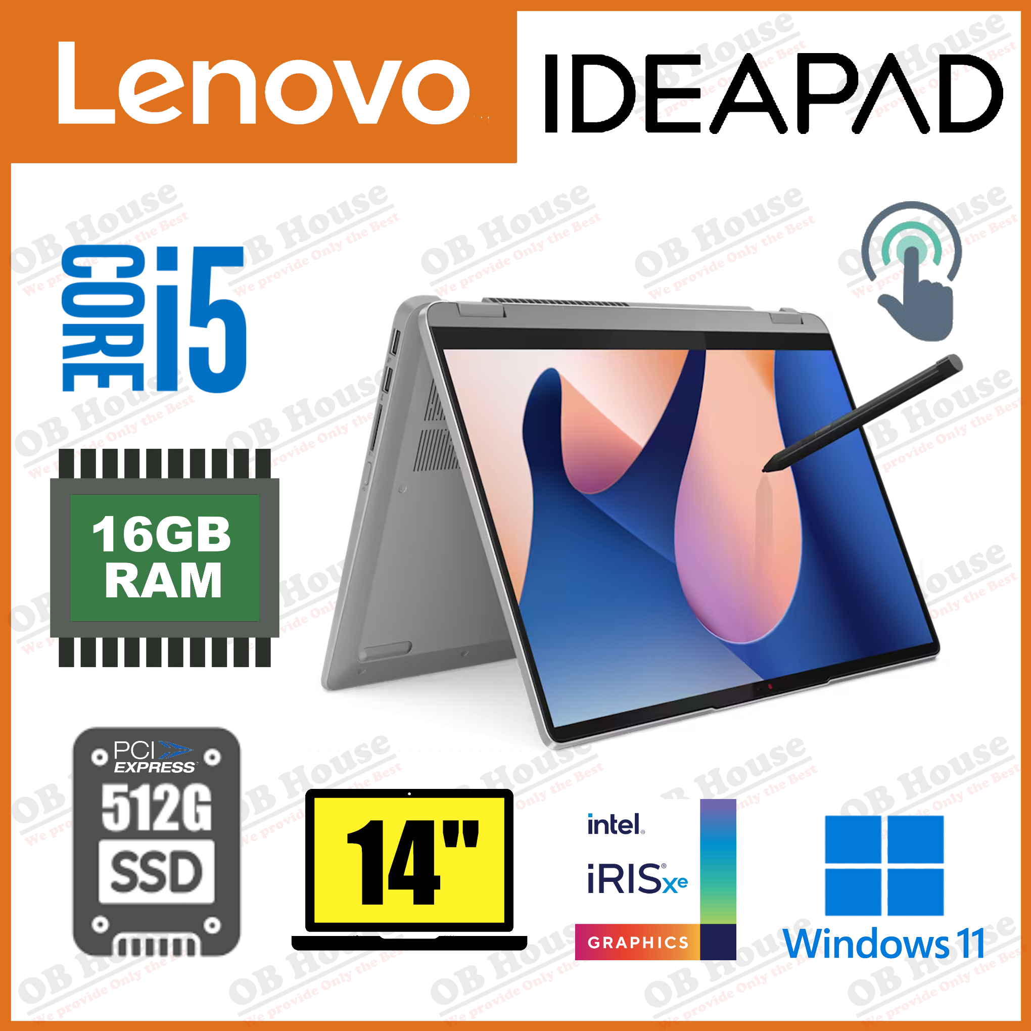 IdeaPad Flex 5 14IRU8 i5-1335U/16GB/512GB SSD (82Y0006AHH)