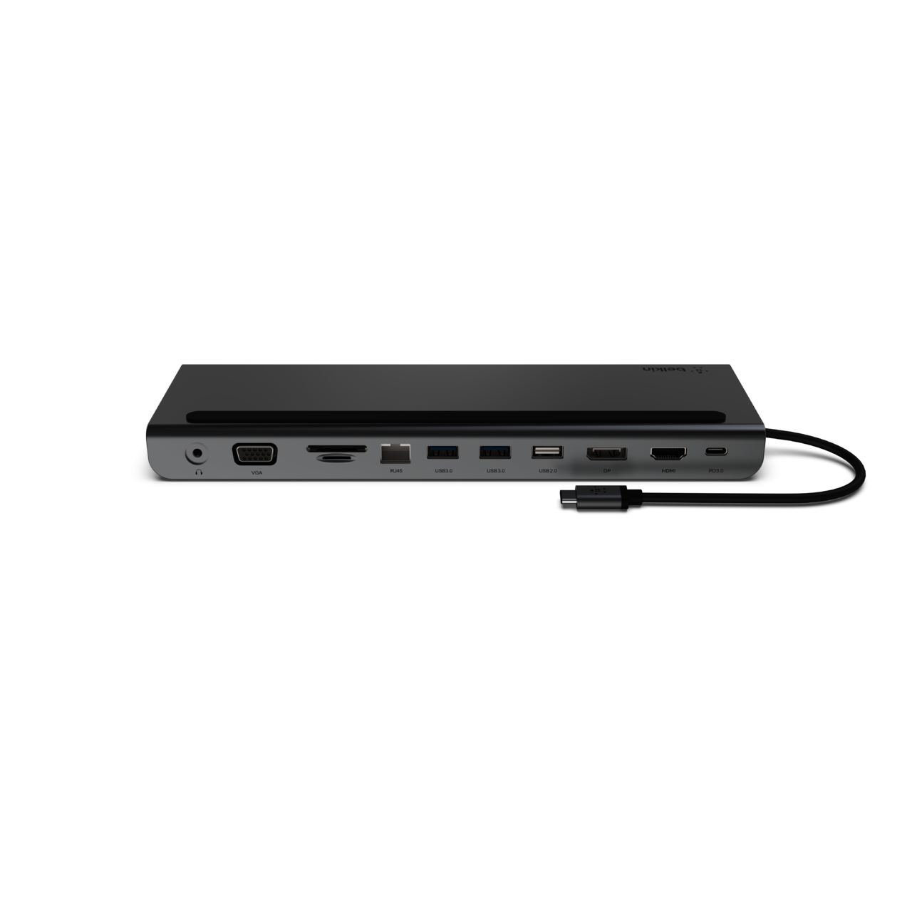 CONNECT USB-C 11 合 1 多埠擴展基座 (INC004btSGY)