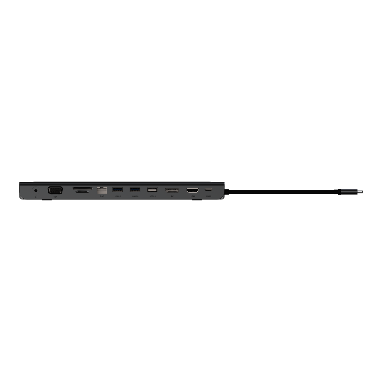 CONNECT USB-C 11 合 1 多埠擴展基座 (INC004btSGY)