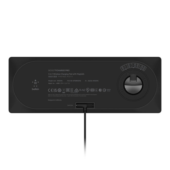 BOOST↑CHARGE PRO MagSafe 的 3 合 1 無線充電板 (WIZ016)