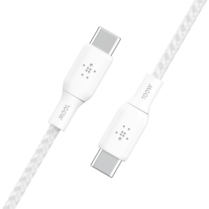 BOOST↑CHARGE 100W USB-C® 至 USB-C 編織線纜 (CAB014)