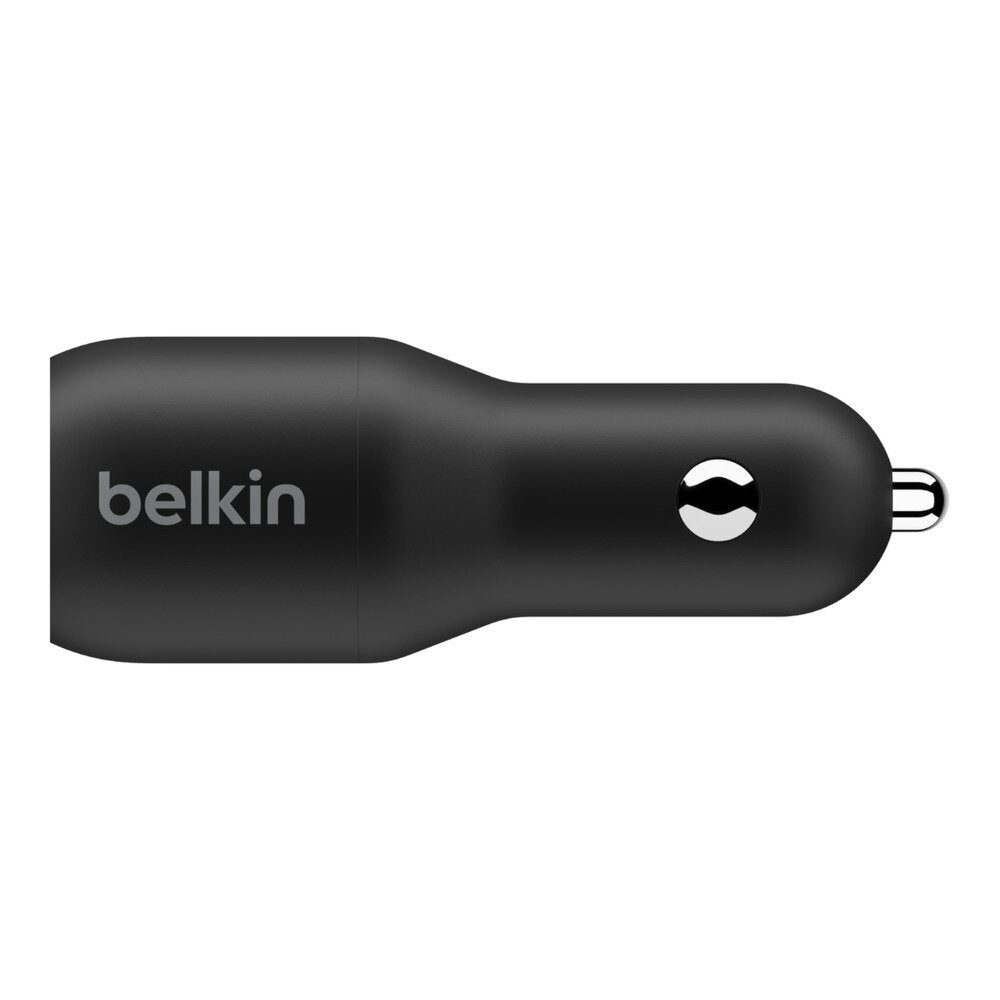 BOOST↑CHARGE 36W 雙 USB-C 車用充電器 (CCB002btBK)
