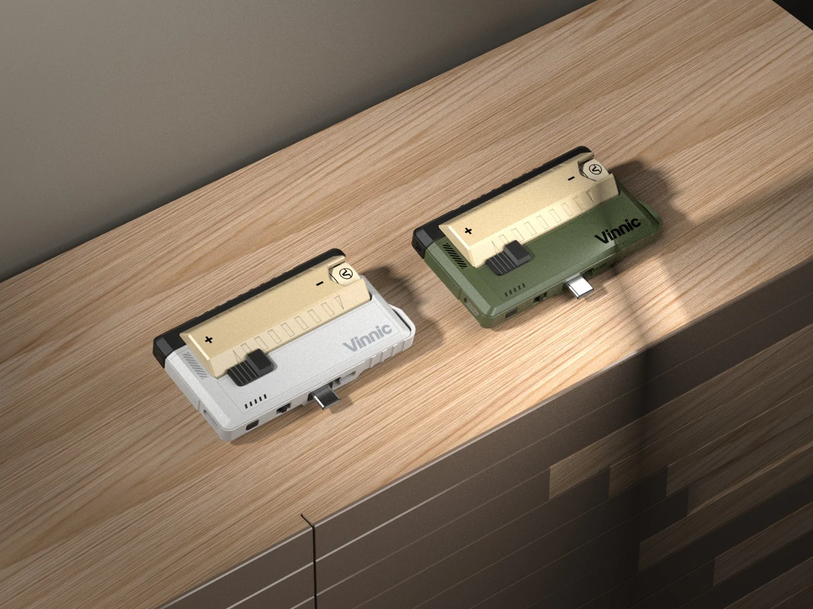 Rendezvous 5000mAh 可換電Type-C 直插式 雙輸出行動電源 (VPPB-DC05G1)