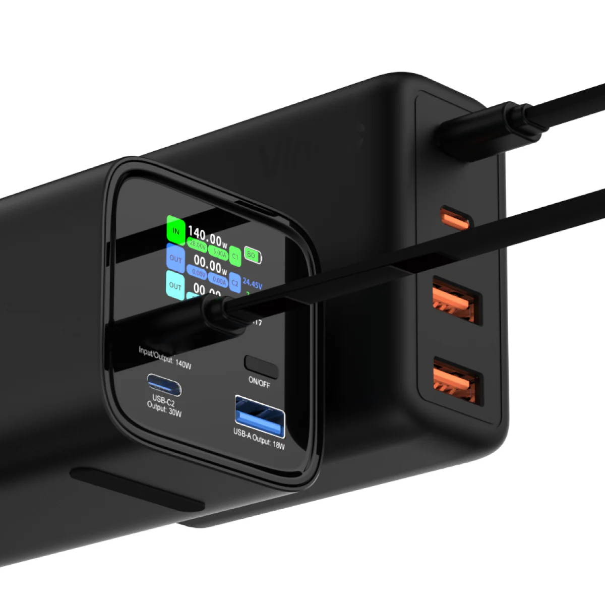 Mount Parker 2 - 140W PD3.1 27000mAh - 極速行動電源 (VPPB-HV140WG1-27BK)