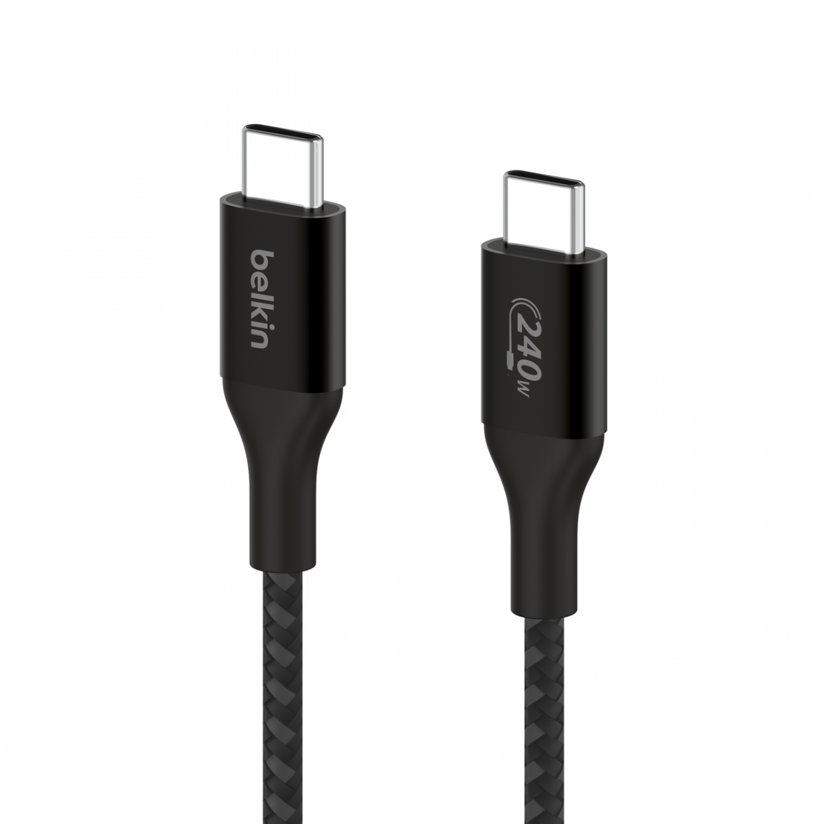 BOOST↑CHARGE 240W USB-C® 至 USB-C 編織線纜 (CAB015)