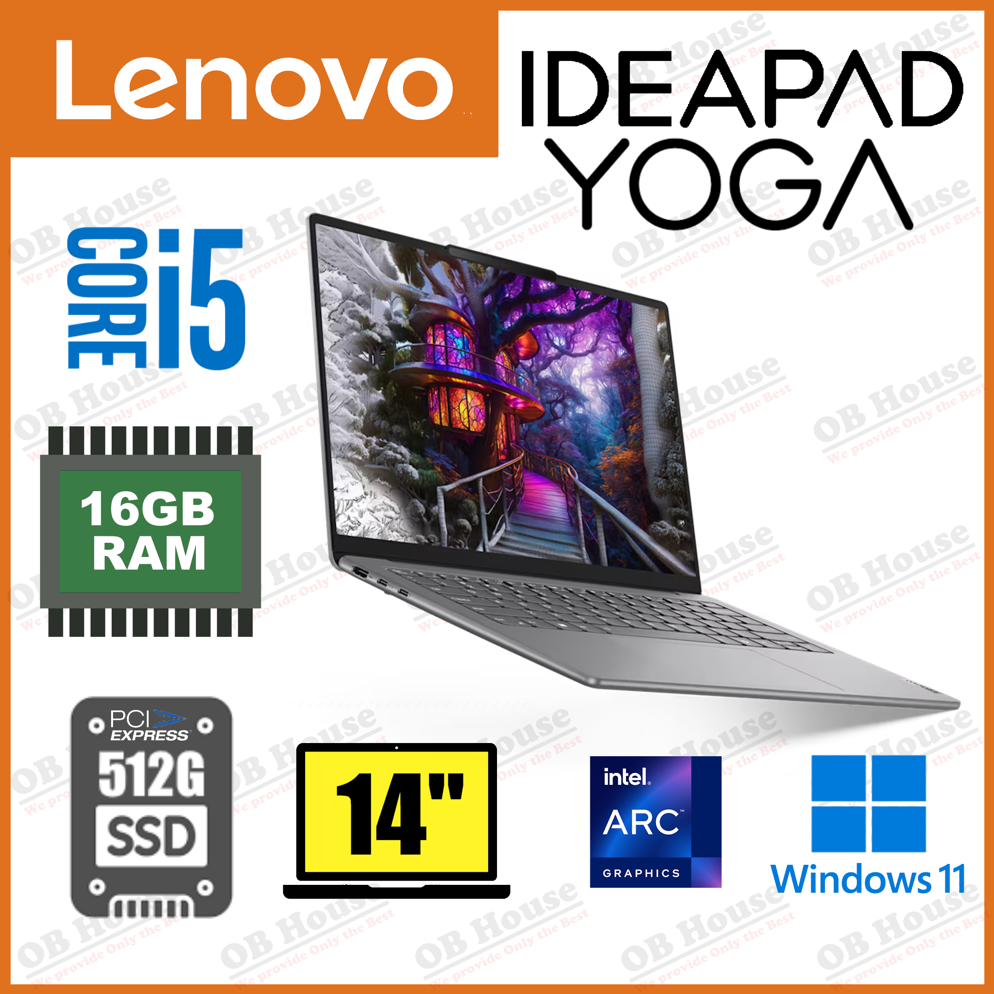 Yoga Slim 7 14IMH9 ULTRA 5/16GB/512GB SSD (83CV000BHH)