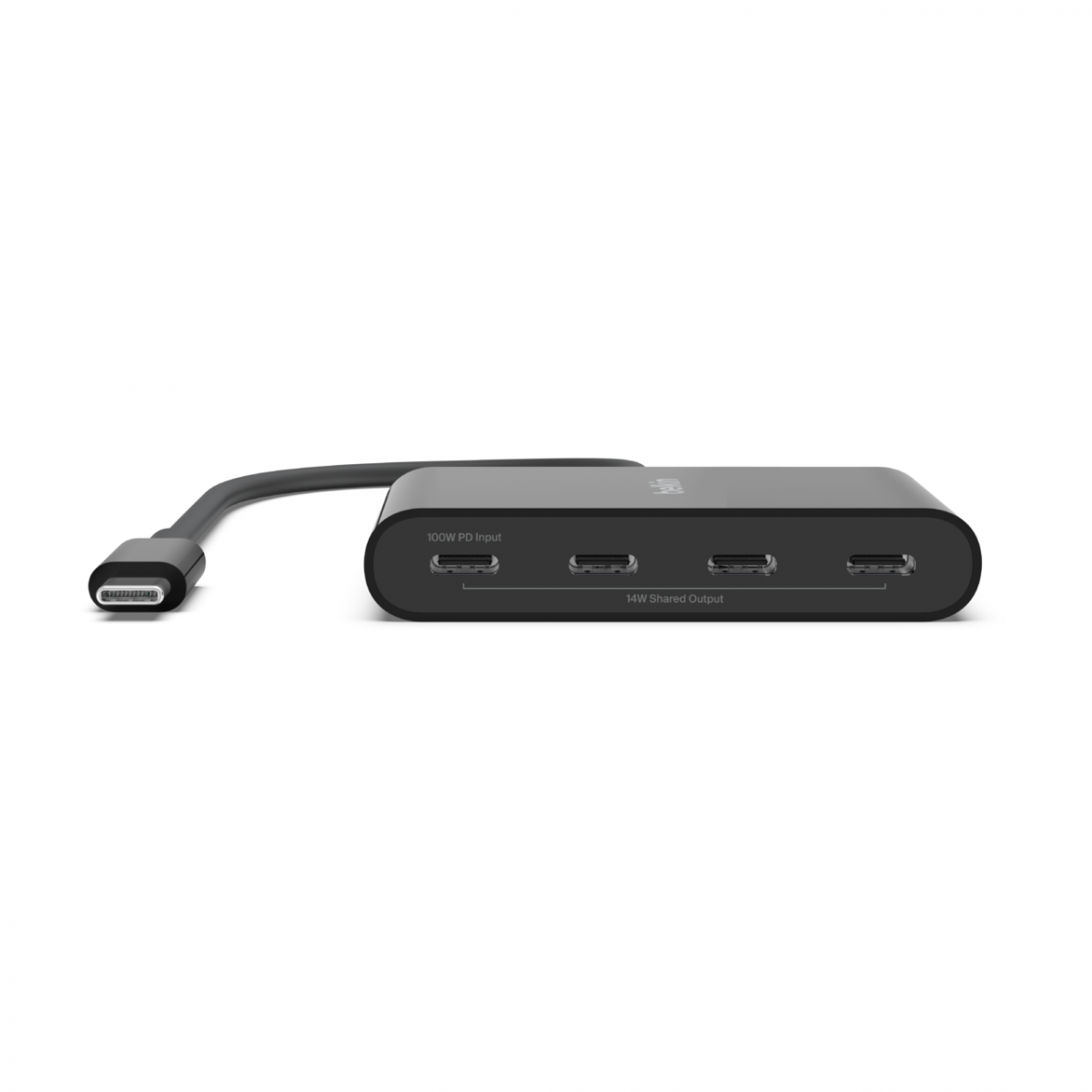 CONNECT USB-C 至 4 埠 USB-C 集線器 (AVC018btBK)