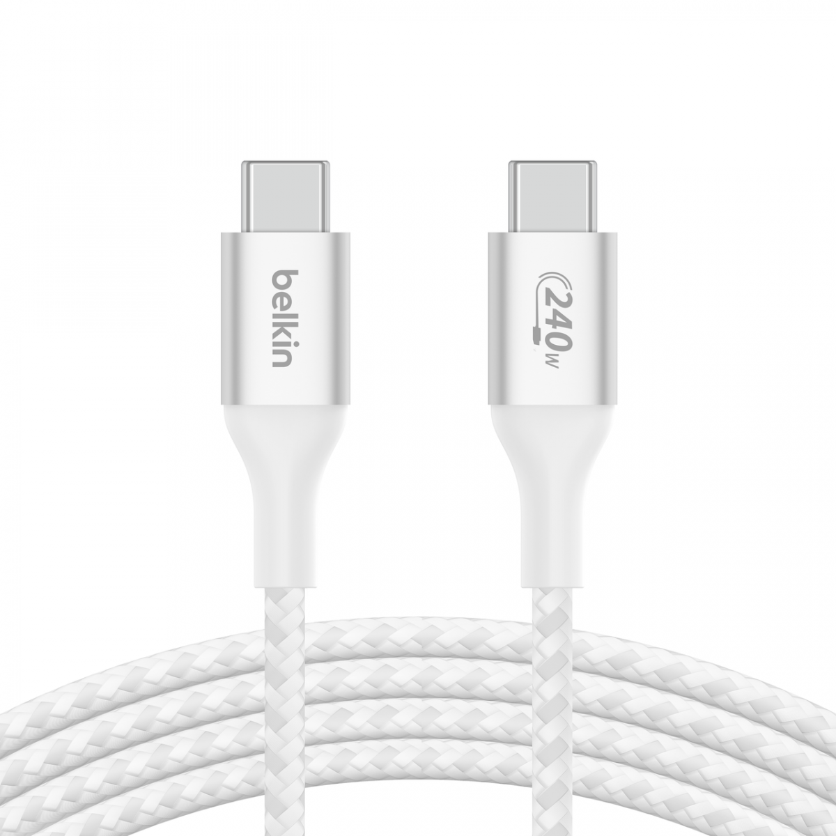 BOOST↑CHARGE 240W USB-C® 至 USB-C 編織線纜 (CAB015)