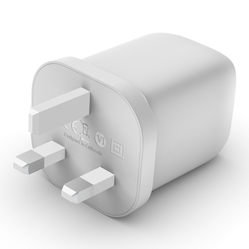 BOOST↑CHARGE PRO 65W PPS 雙 USB-C GaN 家用式充電器 (WCH013myWH)