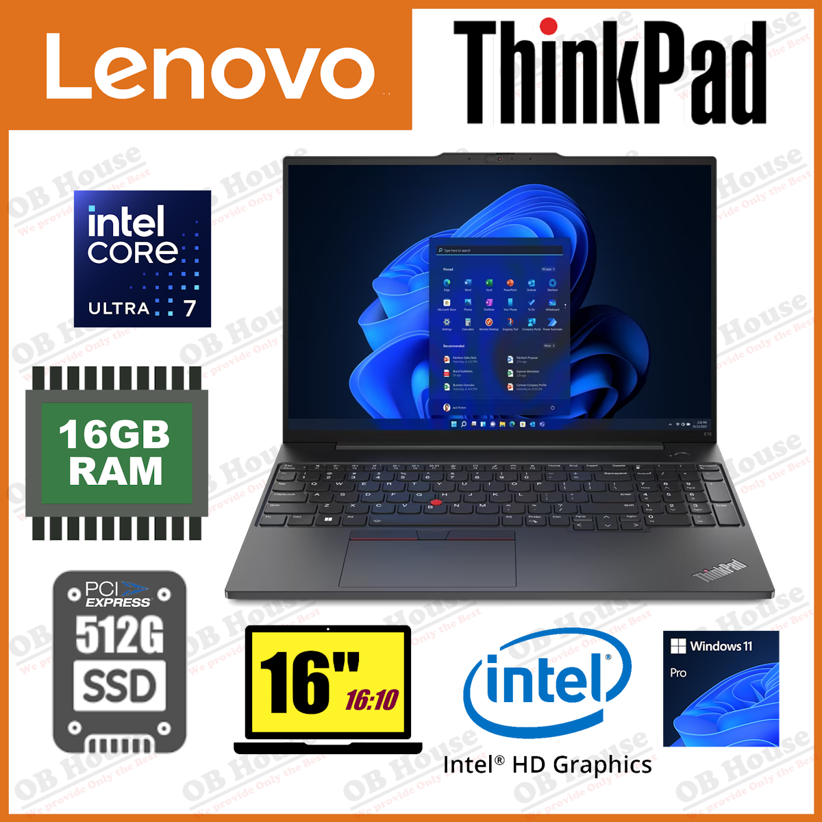 ThinkPad E16 Gen 2 (21MAS00400)