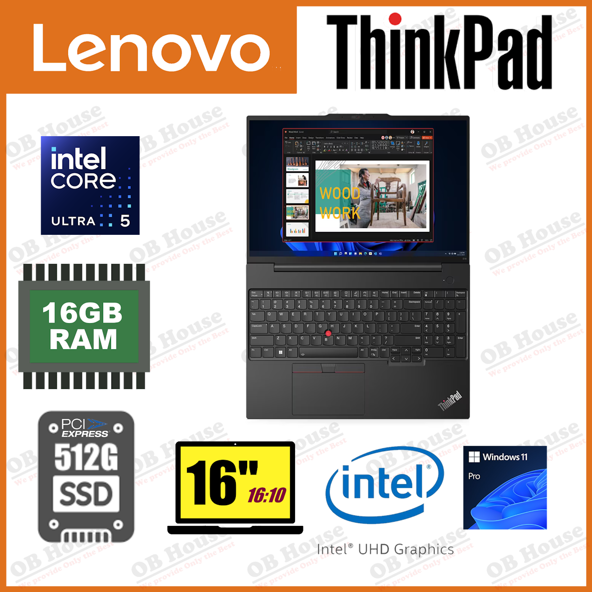 ThinkPad E16 Gen 2 (21MAS00100)